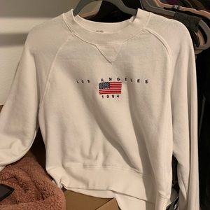 white sweater brandy melville